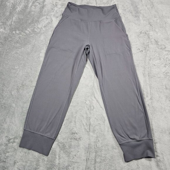 Lululemon Align Joggers Crop 23" Womens 4 Titanium Gray Yoga Pants Nulu W6ATAS - Picture 3 of 11